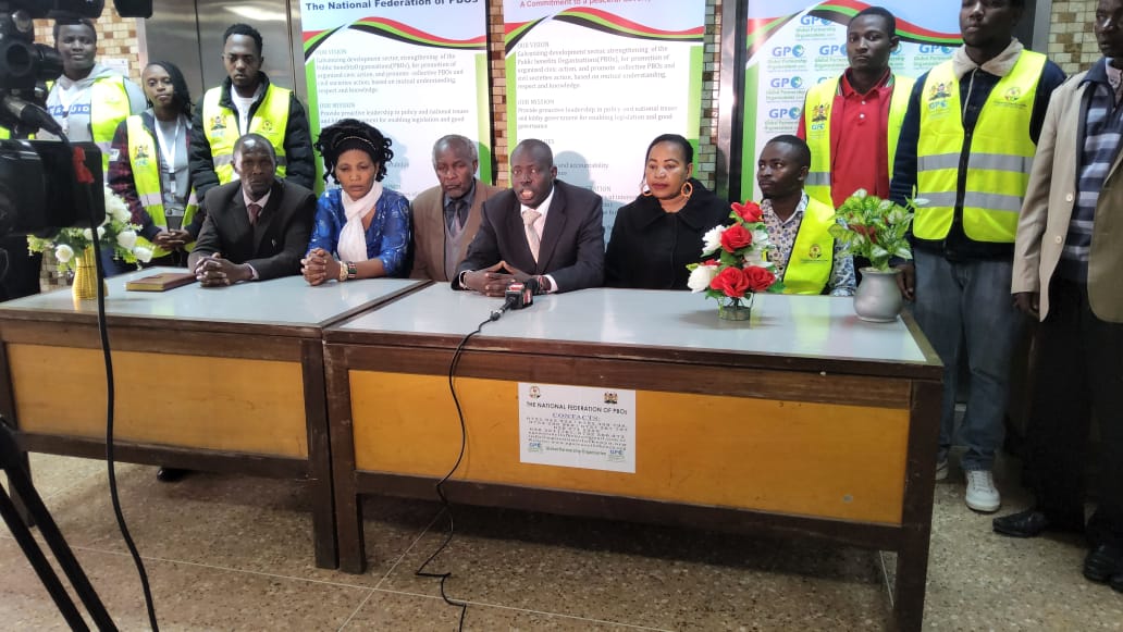 The Kenya Public Benefits Organization National Federation mourn the people who perished in a fire tragedy in Toy market Kibera