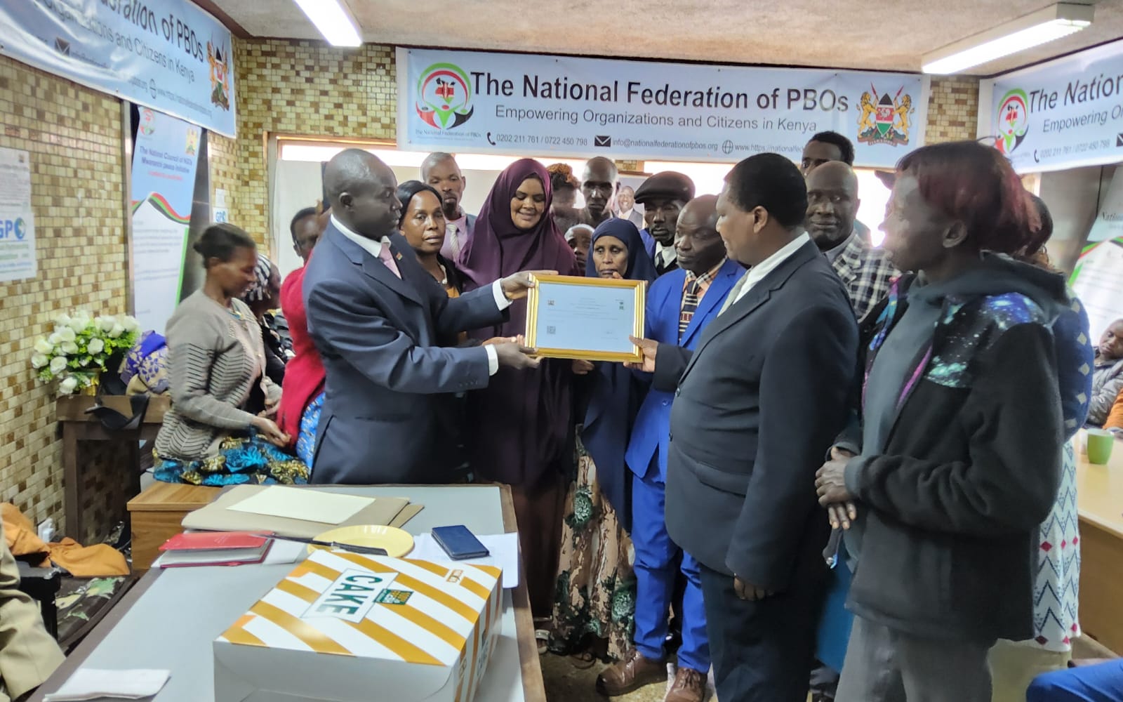 PBOS LAUDS H.E THE PRESIDENT AND GOVERNMENT FOR THE ACHIEVEMENTS AND URGE TO CONTINUE WORKING HARD FOR THE BENEFIT OF THE NATION